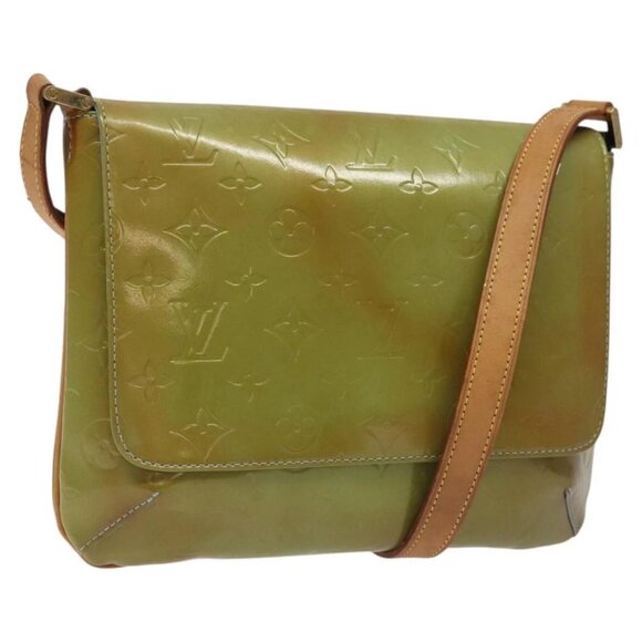 LOUIS VUITTON Monogram Vernis Thompson Street Bag Baby Blue - Picture 1 of 15